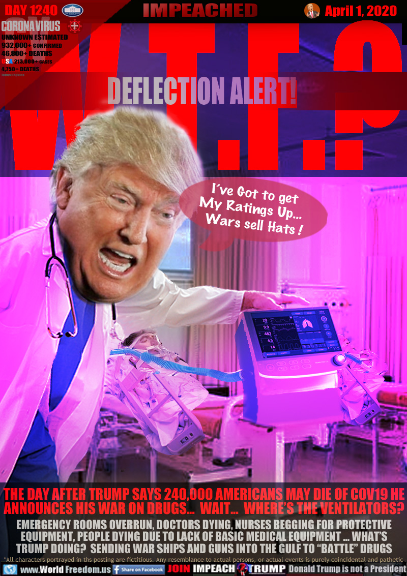 W.T.F.? DEFLECTION ALERT!

Doctor Trump 