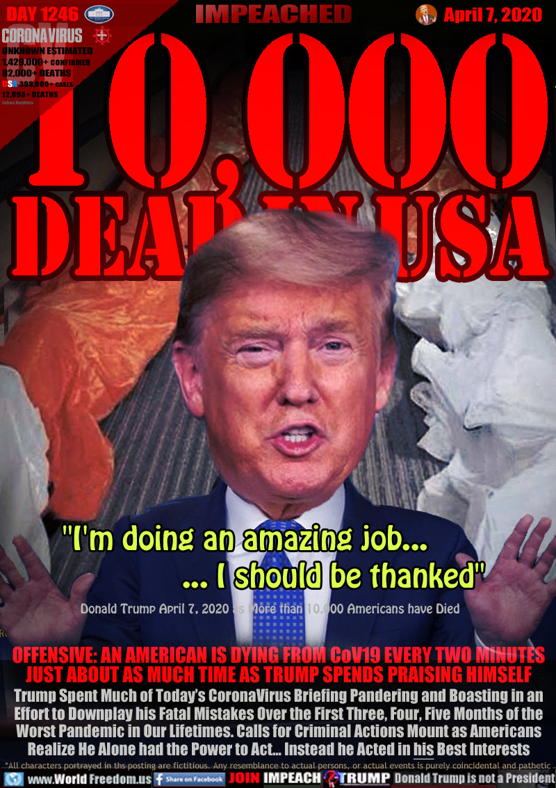 10,000
DEAD IN USA

