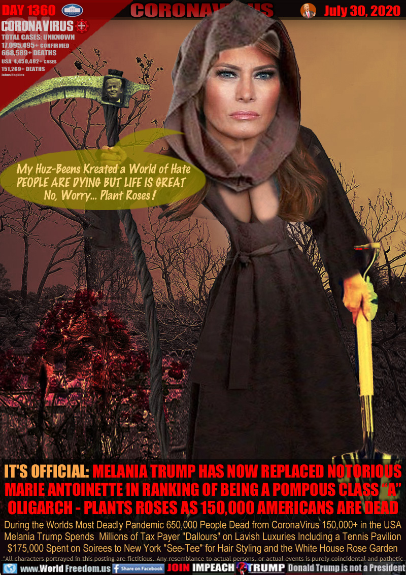 Grim Reaper Melania: 