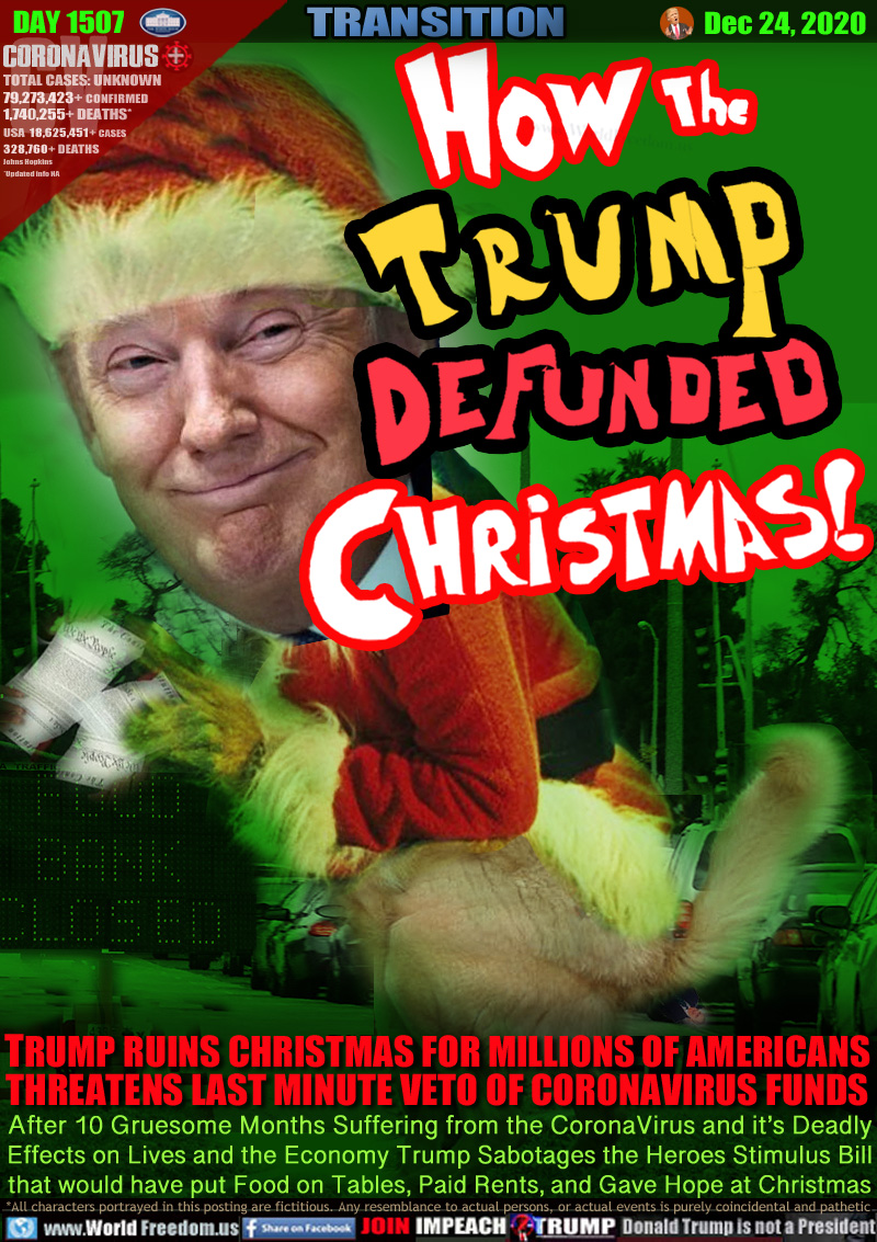 How the Trump Defunded Christmas!

Image: Trump 