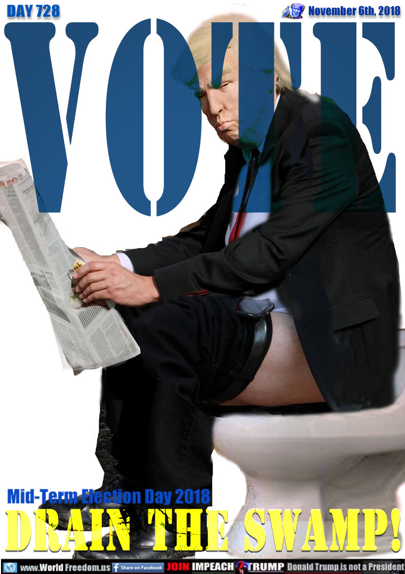 VOTE DRAIN THE SWAMP!

Mid-term Election Day 2018