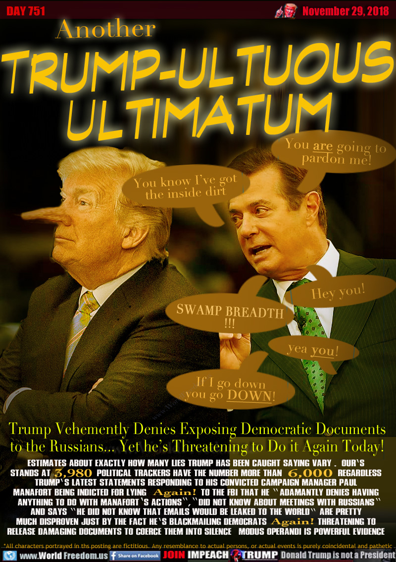 Another TRUMP-ULTUOUS
ULTIMATUM

Manafort: 
