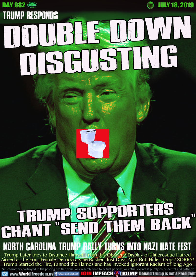 TRUMP RESPONDS

TRUMP SUPPORTERS
CHANT 